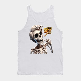 SHHHH... No One Cares Unique And Quirky Tank Top